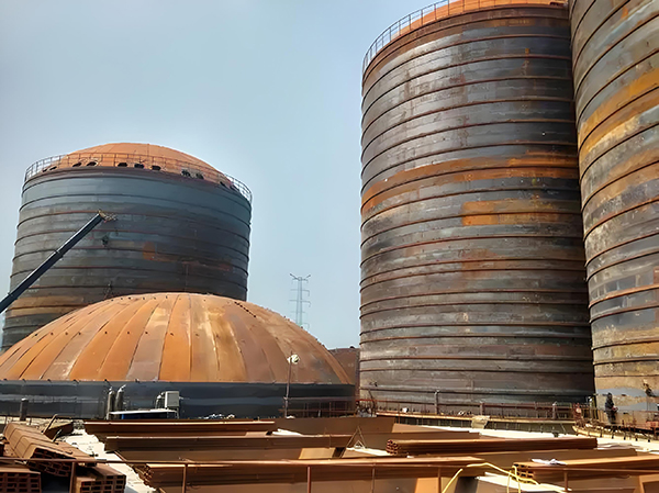 河西区街道焦粉钢板仓